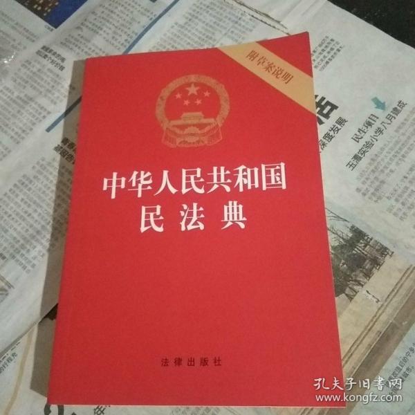 中华人民共和国民法典（32开压纹烫金附草案说明）2020年6月