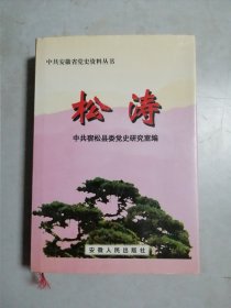 【减价】精装本《松 涛》 宿松县党史资料