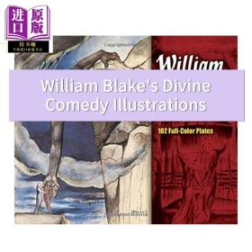 William Blake's Divine Comedy Illustrations 威廉布莱克的神圣喜剧插图：102个全彩色板块