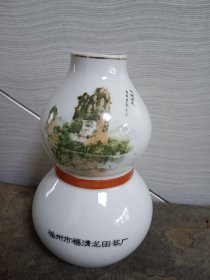 福清龙田茶厂 茉莉花茶瓷葫芦瓶