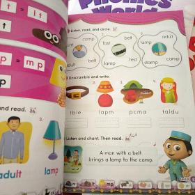 Oxford Phonics World系列（2 3 4）+练习册1-5