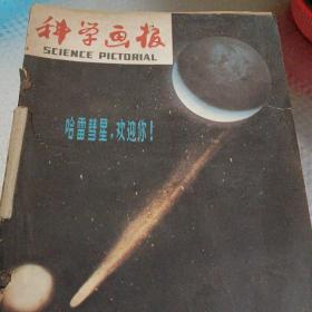 科学画报（1980（ 7一12），81全年，83全年，84全年，85全年，86（1一6）共60本