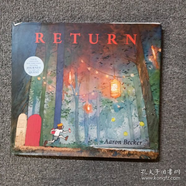 英文原版 Aaron Becker's Wordless Trilogy 03: Return 不可思议的旅程三部曲03：回归之夜 4-8岁儿童旅游主题精装绘本 凯迪克奖得主Aaron Becker 英文版 进口英语原版书籍