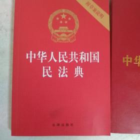 中华人民共和国民法典（32开压纹烫金附草案说明）2020年6月