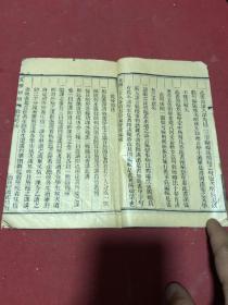 清光绪三十年蒙学堂用书《绘图文学初階》原装一册全，品如图