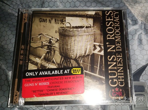 枪与玫瑰 Guns N Roses CHINESE DEMOCRACY CD 美版 未拆