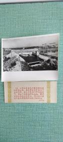 江苏如东县九圩港两岸的电力灌溉站  照片长20厘米宽15厘米