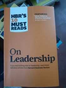 HBR's 10 Must Reads on Leadership