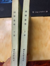 词学全书上下册