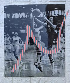 体育摄影作品展新闻展览照片：1982年第九届亚洲女子篮球锦标赛（7张）