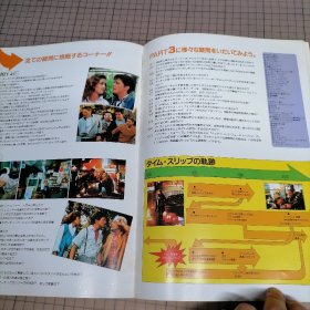 日版 Back To The Future 回到未来3 罗伯特·泽米吉斯 导演；史蒂文·斯皮尔伯格 制片 美国 科幻电影小册子资料书