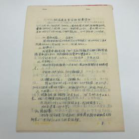 中国社会科学院佤族研究专家罗之基（1934-）八十年代佤族调查文献《澜沧县文东公社村寨情况》、《上允公社村寨情况》手稿两份