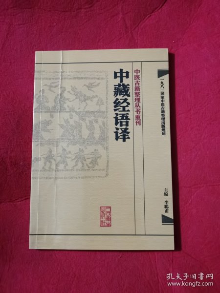 中医古籍整理丛书重刊·中藏经语译