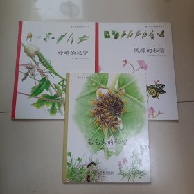 蒲公英自然绘本系列：毛毛虫的秘密、凤蝶的秘密、螳螂的秘密（三本合售）