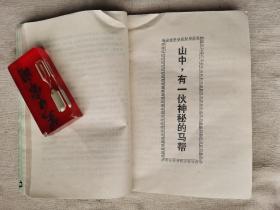 山中有一伙神秘的马帮