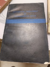 原版英文书 STATISTICL TREATMENT OF EXPERIMENTL DATA:实验数据的统计处理