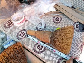 织布刷子 织布工具 老工具 民俗老物件