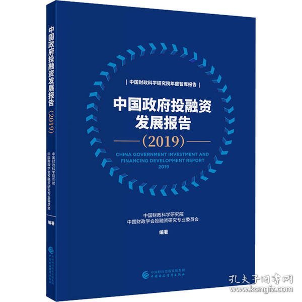 中国政府投融资发展报告（2019）