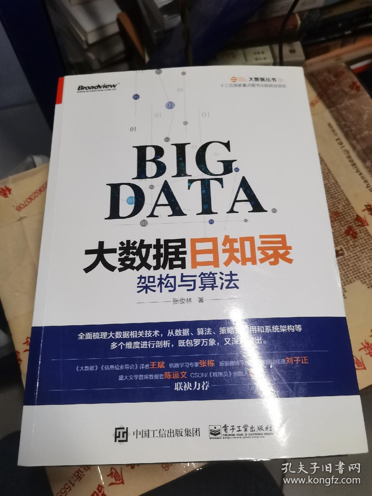 大数据日知录：架构与算法