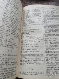 《汉语词典 （原名“国语辞典”）简本》精装 1957年12月北京1印