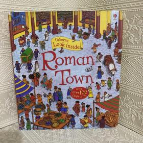 Usborne Look Inside Roman Town 正版 实拍 现货