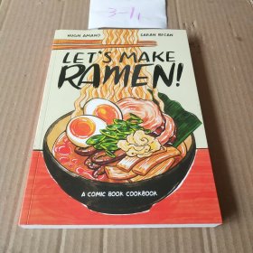 英文原版 Let's Make Ramen 做拉面吧！漫画食谱 英文版 进口英语原版书籍