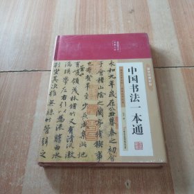 中国书法一本通 青少年中国传世书法技法书法大全 传世书法培训教材书