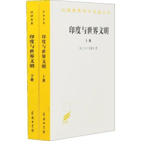 汉译名著本17：印度与世界文明（套装共2册）