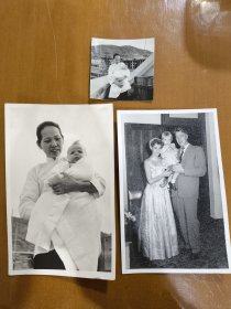 民国时期香港外国人家庭照三张