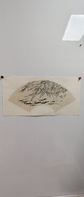 自娱斋特价书画，扇面无款。4