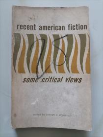 Recent American Fiction - Some Critical Views【英文原版】