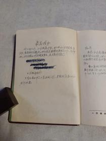 美术日记 1959年(木刻系黄永玉作，白描人物上官周、任渭长作，印章选自“齐白石印谱”，笔记是烧结工艺