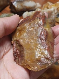 寿山红黄原石 细腻 国石不是白给的 放了十年 没有火气了 能雕个把件 能切章 青田石/练习章料 印章石料篆刻印石摆件 鸡血 昌化巴林寿山62