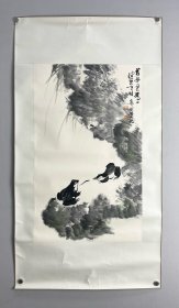 谢稚柳 陈佩秋 合作精品

陈佩秋（1923～2020），字健碧，号乂之，斋名秋兰室、高花阁、截玉轩，河南南阳人。现为中国美协会员、上海美协理事、西泠印社理事、上海中国画院画师。海上著名画家。

谢稚柳（1910～1997），名稚，字稚柳，以字行，晚号壮暮，江苏常州人。著名画家、鉴定家。曾为上海中国画院画师、西泠印社顾问，历任国家文物鉴定委员会委员