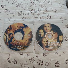 电影DVD简装无盒:神鬼传奇1-2