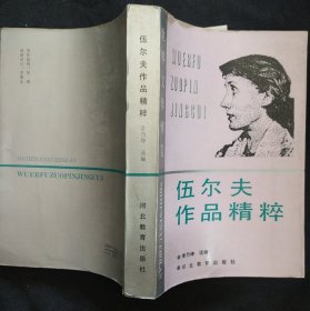 《伍尔夫作品精粹》李乃坤编 意识流大师伍尔夫代表作 达洛卫夫人 到灯塔去 海浪等 中国青年出版社 馆藏 书品如图