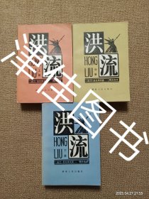 【实拍、多图、往下翻】洪流 上中下 全三册