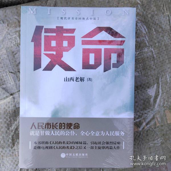 使命 山西老解 正版全新带塑封（以耿彦波为原型）9787519040611