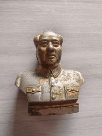 老银器主席像