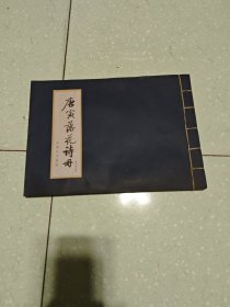 唐寅落花诗册