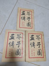 芥子园画传巢勋临本（全三集）