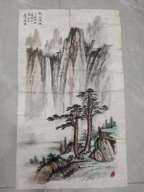 金岭中学 王子文 国画一幅