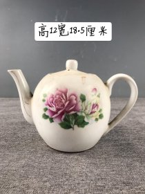老瓷壶，包老到代，品相一流，成色如图，收藏使用佳品！包老