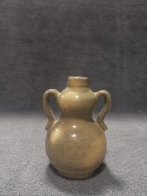 唐代巩县窑葫芦瓶，极美品