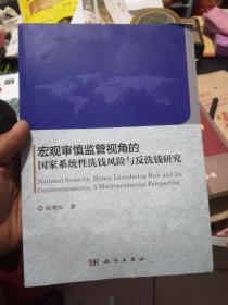 宏观审慎监管视角的国家系统性洗钱风险与反洗钱研究