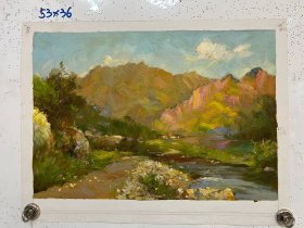 朝鲜油画 崔光明 小油画作品