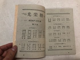 江门市工业交通运输企业1958年度先进生产工作者 先进事迹（江门市工业文史资料）