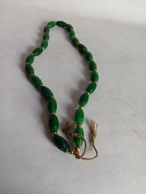 老翡翠项链
