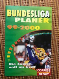 原版足球杂志 9900赛季德国足球甲级联赛小册子 32页