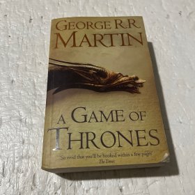 A Game of Thrones：Book 1 of a Song of Ice and Fire